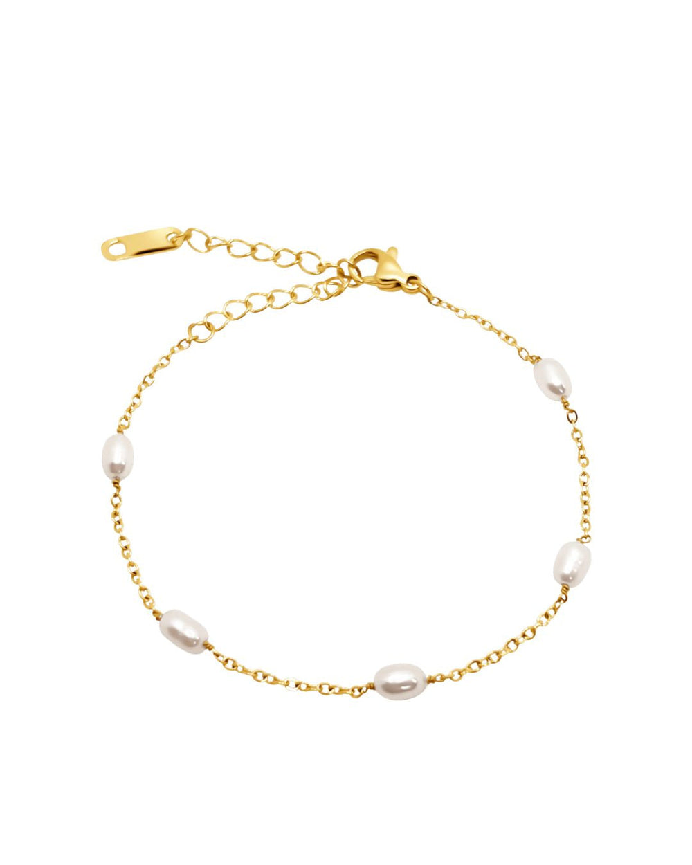 Vandfaste og slidstærke 18K guldbelagte armbånd, Seloa 