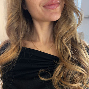 Panserclip Halskæde - 18K Guldbelagt