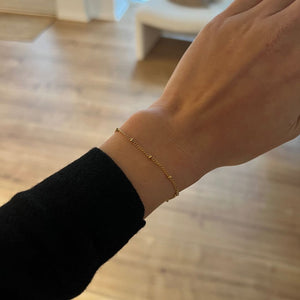 Dot Armbånd - 18K Guldbelagt