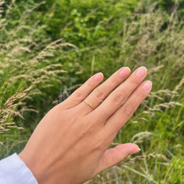 Mama Ring - 18K Guldbelagt