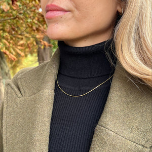 Dot Halskæde - 18K Guldbelagt