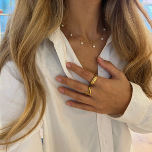 Embrace Ring - 18K Guldbelagt