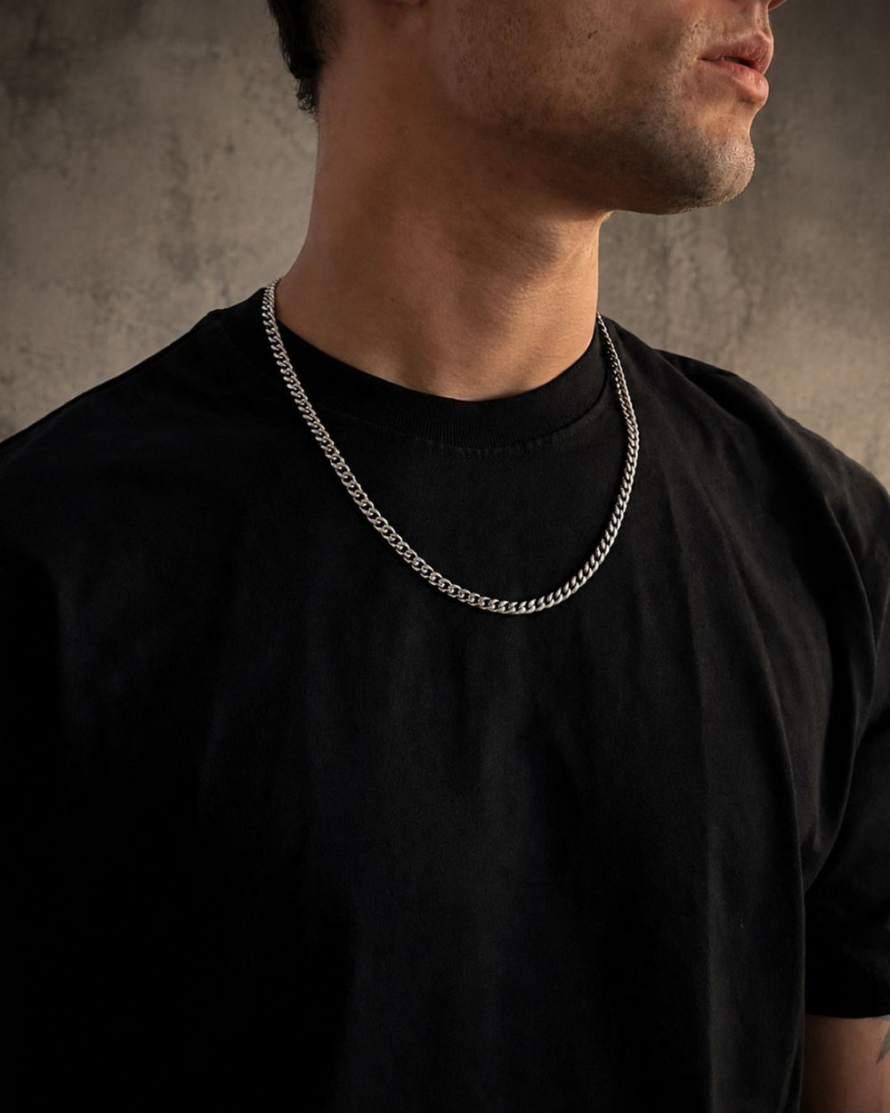 Vandfaste maskuline halskæder til mænd