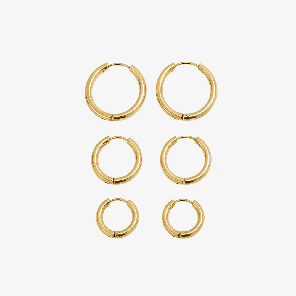 Creol 18K guldbelagt i 15, 17 og 21 mm fra Seloa
