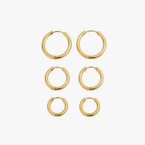Creol 18K guldbelagt i 15, 17 og 21 mm fra Seloa