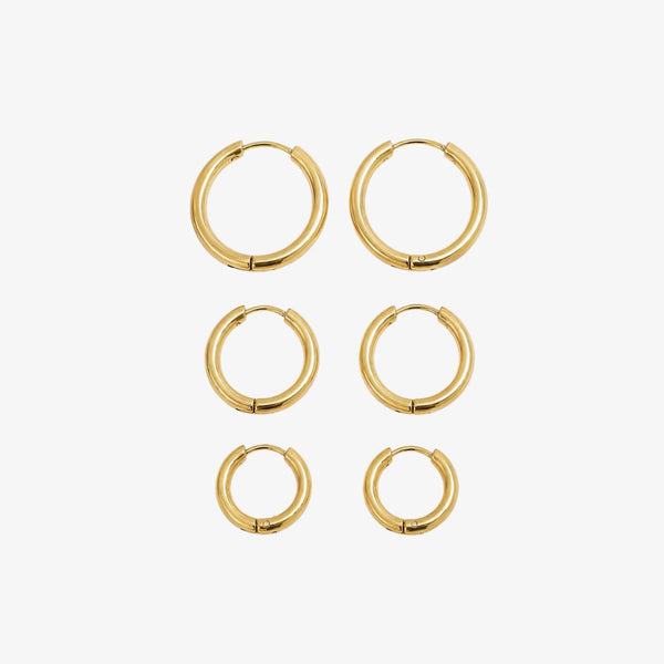 Creol 18K guldbelagt i 15, 17 og 21 mm fra Seloa