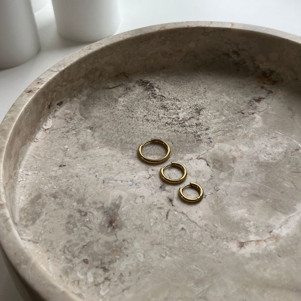 Creol 18K guldbelagt i 15, 17 og 21 mm fra Seloa