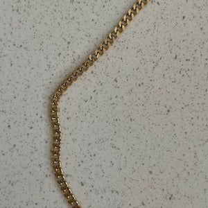 Panser Facet Armbånd i rustfrit stål med 18K guldbelagt finish.