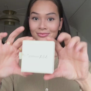 Krystal Halskæde - 18K Guldbelagt