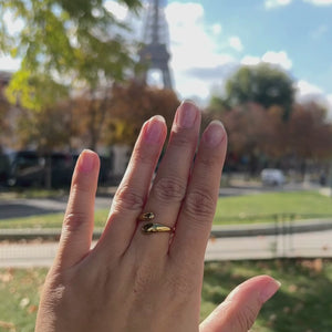 Embrace Ring - 18K Guldbelagt